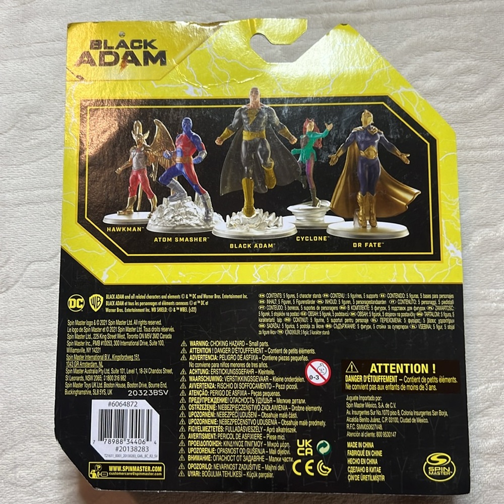DC Comics, Black Adam Justice Society Set 5-Pack 2" Figures - Picture 4 of 5